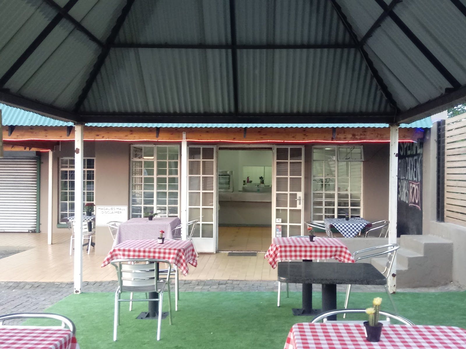 The gazebo